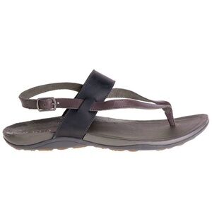 Chaco Maya Brown Leather Sandals